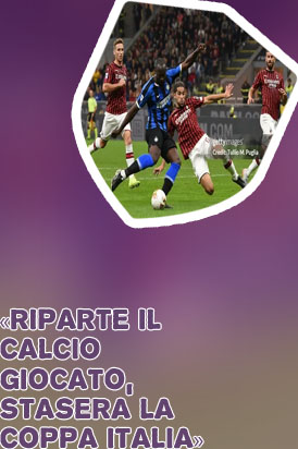 Calcio tv stasera