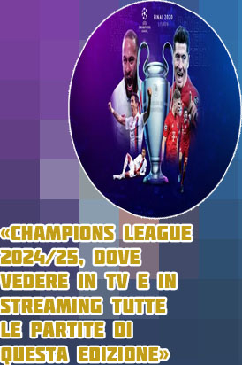 Champions league in streaming gratis