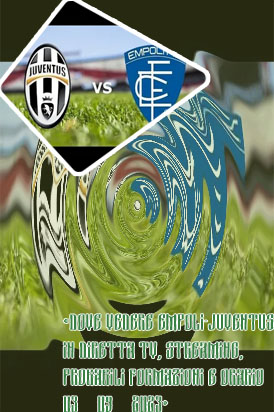 Juventus empoli streaming diretta