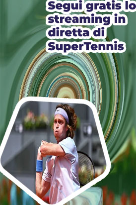 Tennis oggi in diretta